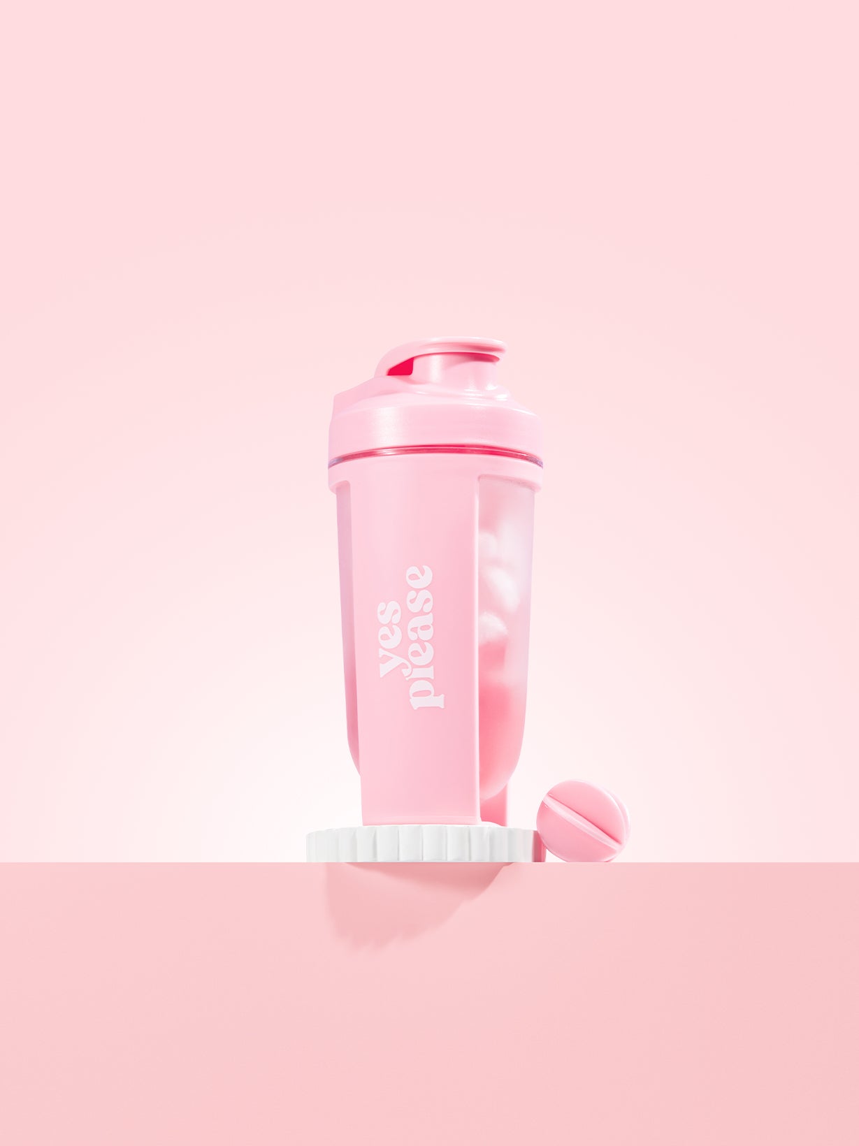 Yes Please Shaker - Pink