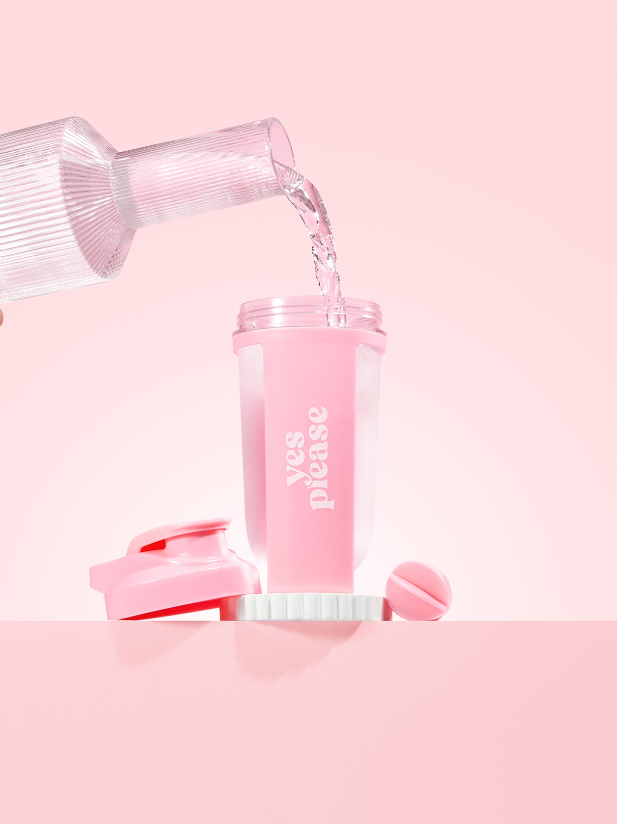 Yes Please Shaker - Pink